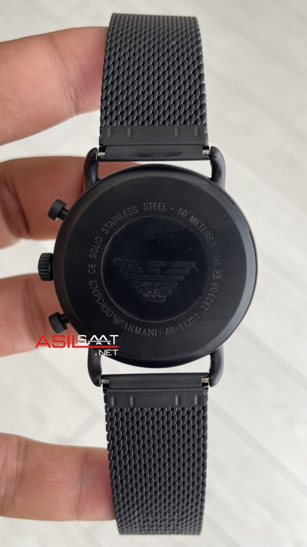 Emporio Armani AR11201 Mavi PVD Black