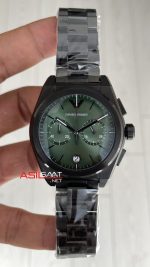 Emporio Armani AR11562 PVD Black Yeşil Kadran 43mm Replika Saat