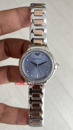 Emporio Armani AR11597 Turkuaz Taşlı Two Tone Rose