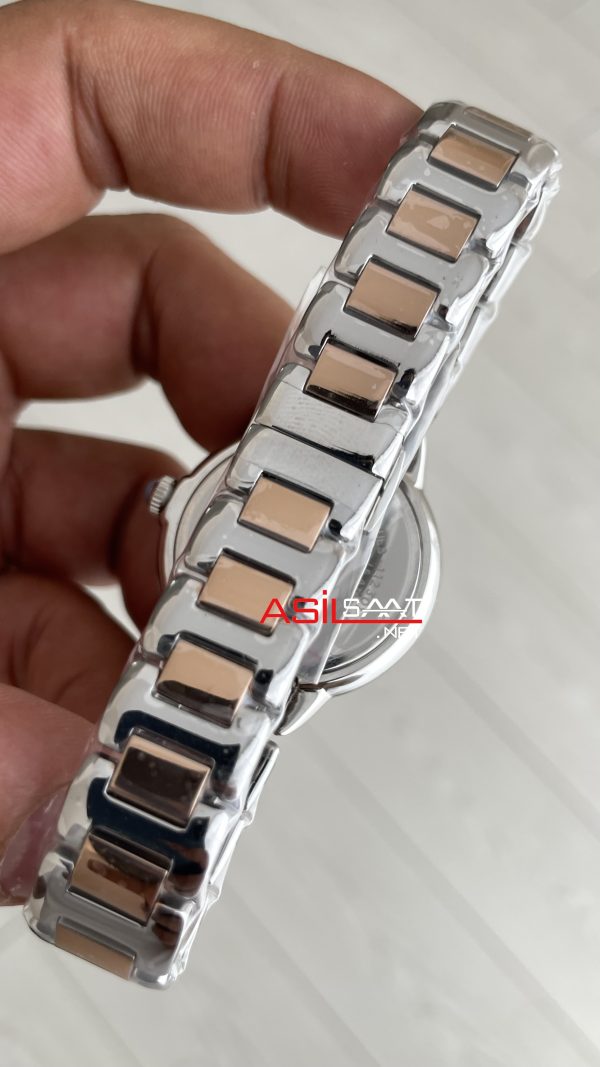 Emporio Armani AR11597 Turkuaz Taşlı Two Tone Rose