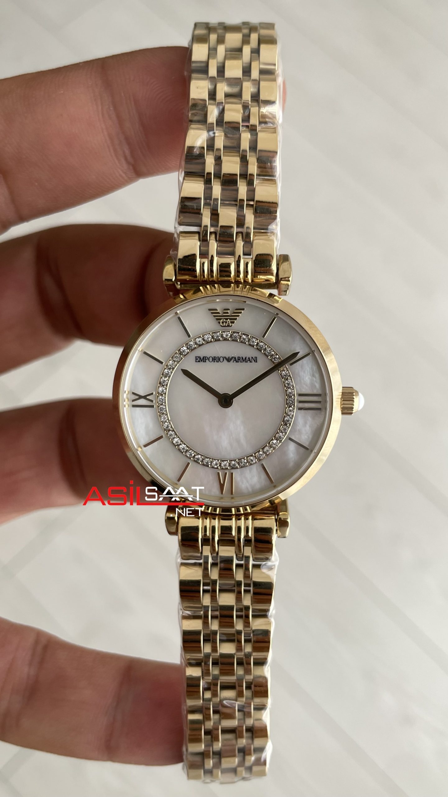 Emporio Armani AR1907 Beyaz Sedef Taşlı Romen Emporio Armani AR1907 Beyaz Sedef Taşlı Romen