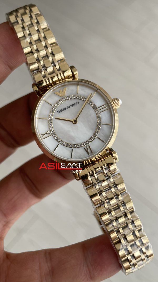 Emporio Armani AR1907 Beyaz Sedef Taşlı Romen Emporio Armani AR1907 Beyaz Sedef Taşlı Romen