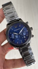 Emporio Armani AR80045 Mavi PVD 43mm Replika Saat