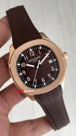 Patek Philippe Aquanaut Kahverengi 5167R Rose 40 mm Replika Saat