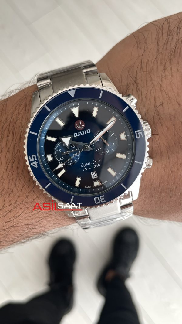 Rado Captain Cook Mavi Chronograph Rado Captain Cook Mavi Chronograph