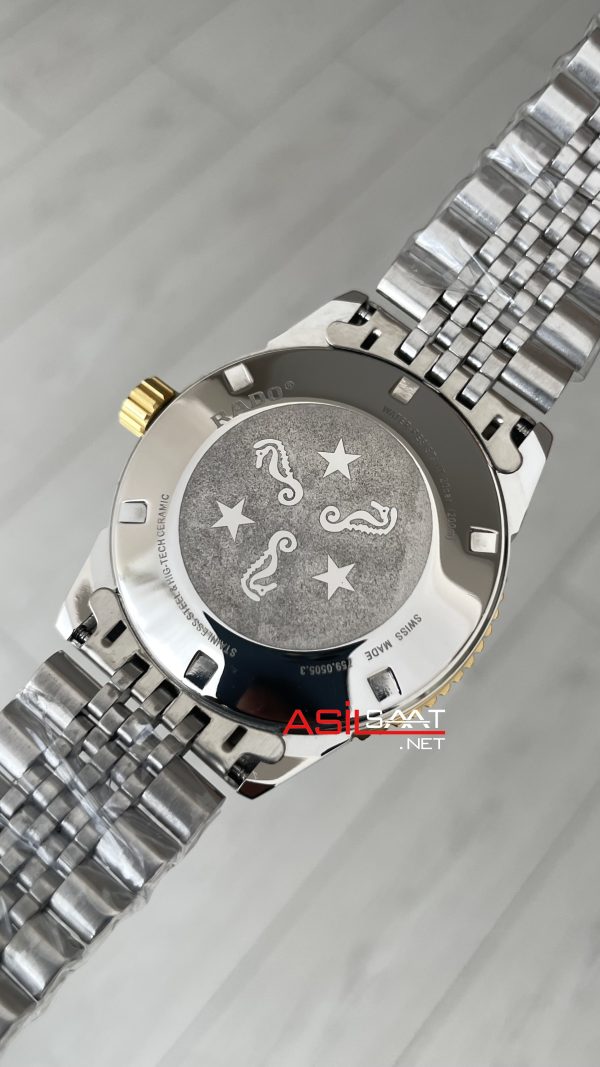 Rado Captain Cook Siyah Jubilee Two Tone