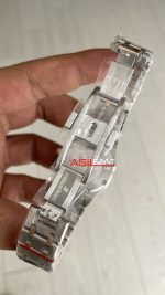 Audemars Piguet Royal Oak Lady Beyaz Kadran 67651SR Silver Rose 33mm Kadın Replika Saat