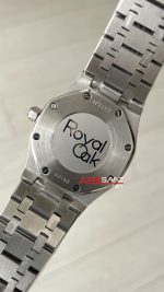 Audemars Piguet Royal Oak Lady Diamond Siyah Kadran 67651ST Silver 33mm Kadın Replika Saat