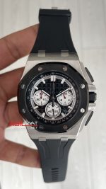 Audemars Piguet Royal Oak Offshore Chronograph Siyah Kadran 26420SO Rubber Black Dial 43 mm Replika Saat