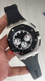 Audemars Piguet Royal Oak Offshore Chronograph Siyah Kadran 26420SO Rubber Black Dial 43 mm Replika Saat