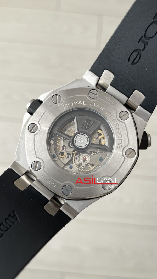 Audemars Piguet Royal Oak Offshore Diver 15720CN Siyah Kadran 42 mm Replika Saat Audemars Piguet Royal Oak Offshore Diver 15720CN Siyah Kadran 42 mm Replika Saat
