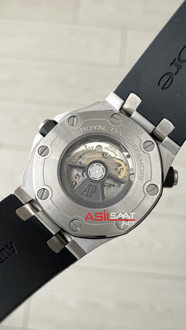 Audemars Piguet Royal Oak Offshore Diver 15720CN Siyah Kadran 42 mm Replika Saat Audemars Piguet Royal Oak Offshore Diver 15720CN Siyah Kadran 42 mm Replika Saat