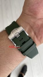 Audemars Piguet Royal Oak Offshore Diver Yeşil Kadran 15720ST Khaki Green Silver 42mm Replika Saat