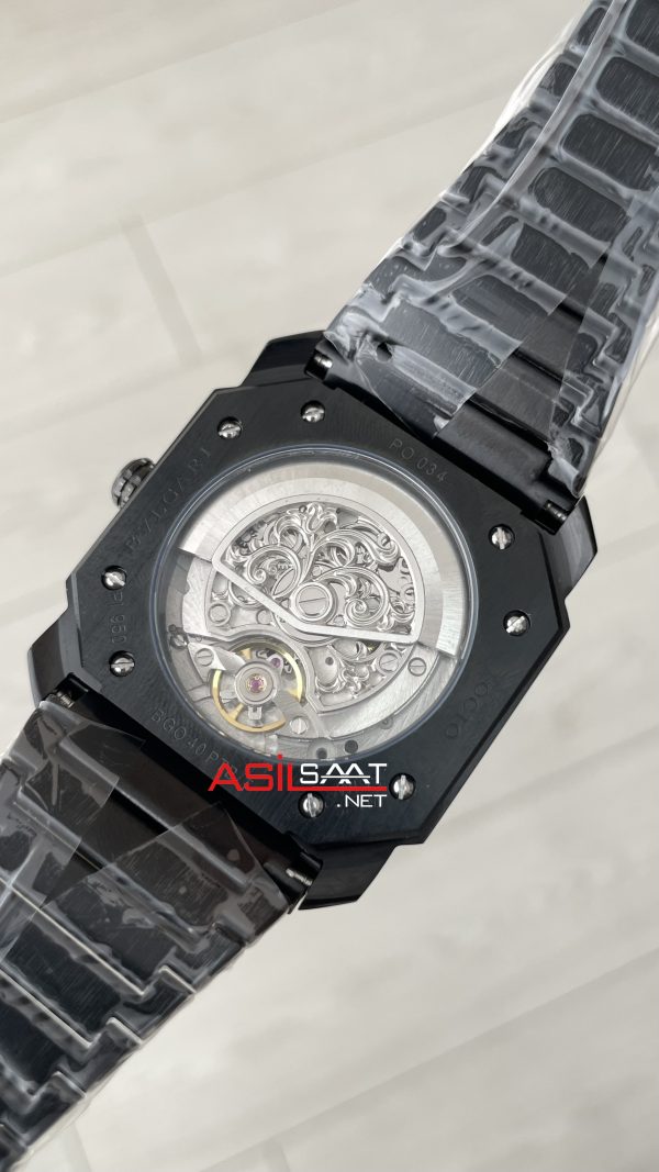 Bulgari Octo Finissimo Extra Thin 103077 Mat Black Eta Replika Saat Bulgari Octo Finissimo Extra Thin 103077 Mat Black Eta Replika Saat