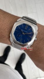 Bulgari Octo Finissimo Extra Thin 103297 Mavi Kadran Eta Replika Saat