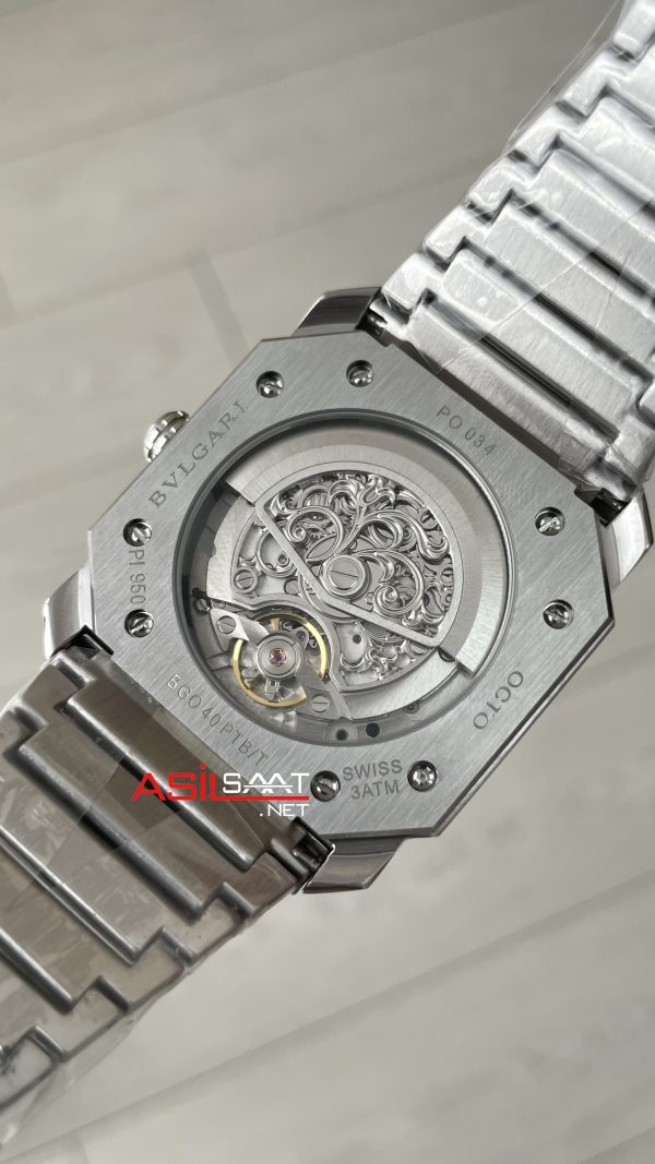 Bulgari Octo Finissimo Extra Thin 103297 Mavi Kadran Eta Replika Saat