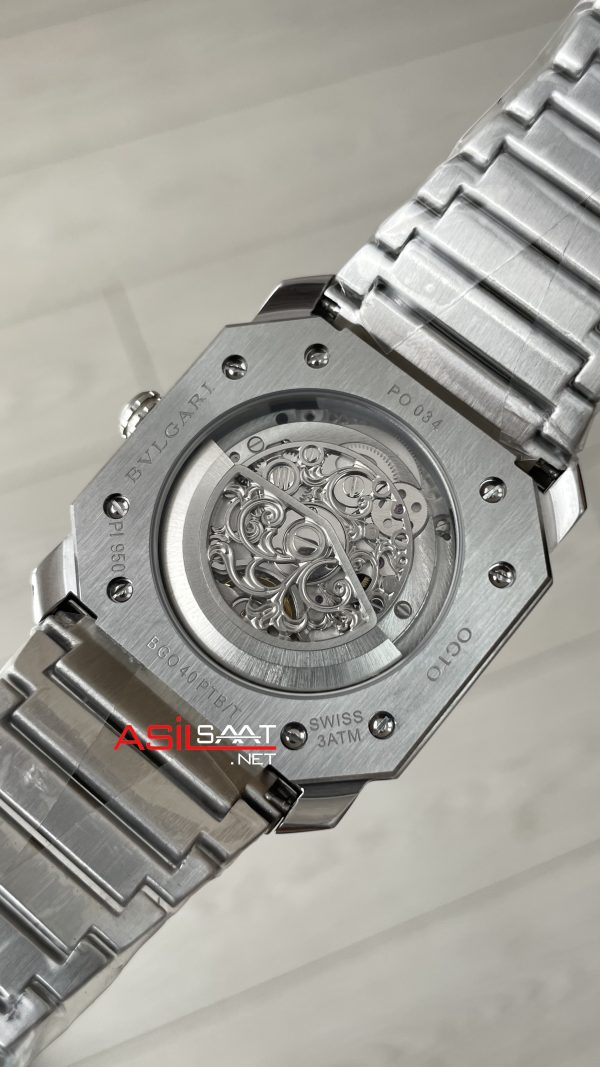 Bulgari Octo Finissimo Extra Thin 103297 Mavi Kadran Eta Replika Saat