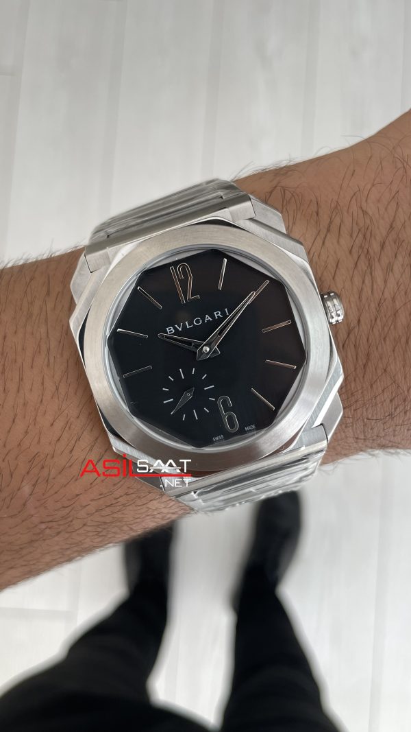 Bulgari Octo Finissimo Extra Thin 103297 Siyah Kadran Eta Replika Saat Bulgari Octo Finissimo Extra Thin 103297 Siyah Kadran Eta Replika Saat