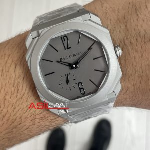 Bulgari Octo Finissimo Extra Thin Grey 102713 Eta Replika Saat