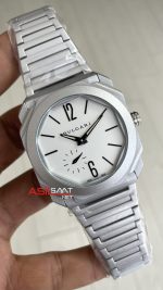 Bulgari Octo Finissimo Extra Thin Silver 103011 Beyaz Eta Replika Saat