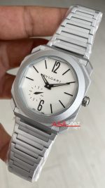 Bulgari Octo Finissimo Extra Thin Silver 103011 Beyaz Eta Replika Saat