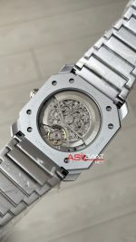 Bulgari Octo Finissimo Extra Thin Silver 103011 Beyaz Eta Replika Saat