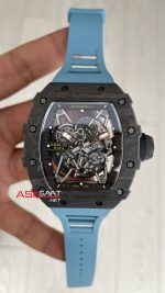 Richard Mille Rafael Nadal RM35-02 Carbon Mavi Replika Saat