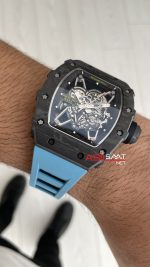 Richard Mille Rafael Nadal RM35-02 Carbon Mavi Replika Saat