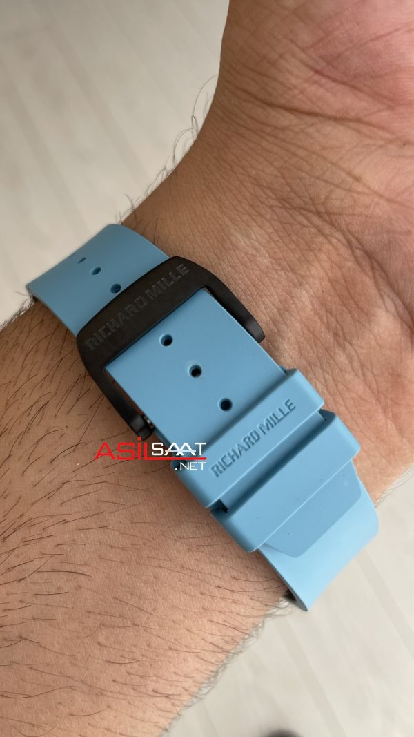 Richard Mille Rafael Nadal RM35-02 Carbon Mavi Replika Saat