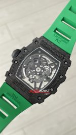 Richard Mille Rafael Nadal RM35-02 Carbon Yeşil Replika Saat
