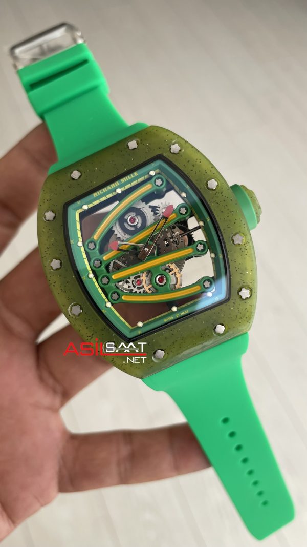 Richard Mille Yohan Blake RM 59-01 Yeşil Replika Saat