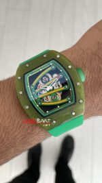 Richard Mille Yohan Blake RM 59-01 Yeşil Replika Saat