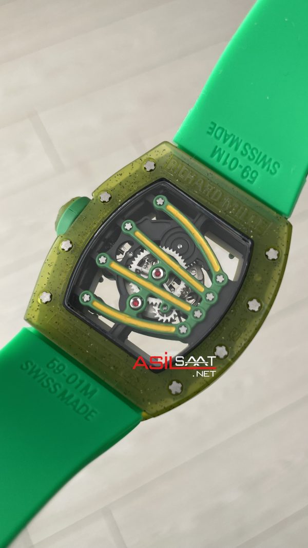 Richard Mille Yohan Blake RM 59-01 Yeşil Replika Saat