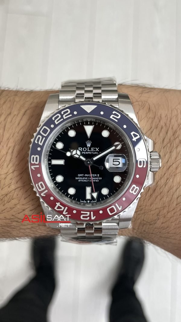 Rolex Pepsi Gmt Master II 126710BLRO Jubilee 40mm 3285 Clean Factory V3 Super Klon Eta Swiss