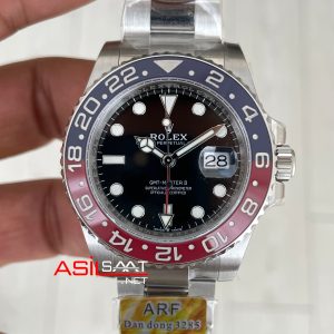 Rolex Pepsi Gmt Master II 126710BLRO Oyster 40mm DD3285 V3 Swiss ETA Saat AR Factory