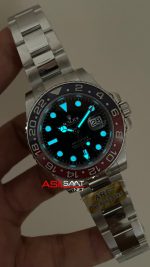 Rolex Pepsi Gmt Master II 126710BLRO Oyster 40mm DD3285 V3 Swiss ETA Saat AR Factory
