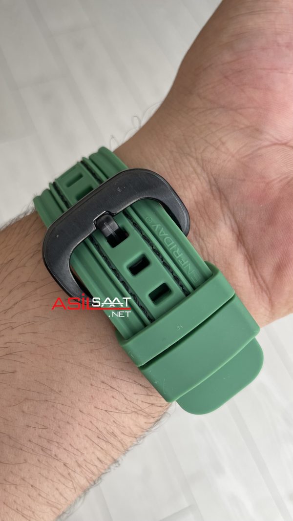 SevenFriday Aka Carbon Green PS Serisi PS3/05 Yeşil Kadran 47mm Replika Saat SevenFriday Aka Carbon Green PS Serisi PS3/05 Yeşil Kadran 47mm Replika Saat