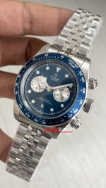 Tudor Black Bay Chrono Mavi Kadran M79360B Blue Boutique Edition 41 mm Silver Replika Saat