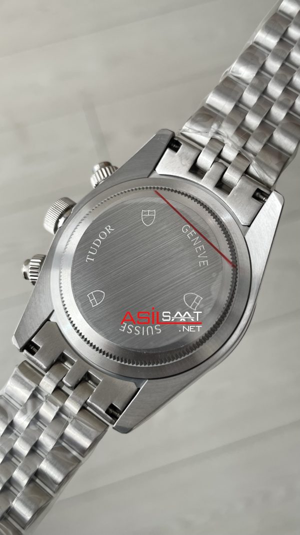 Tudor Black Bay Chrono Mavi Kadran M79360B Blue Boutique Edition 41 mm Silver Replika Saat