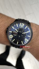 U-Boat Capsoil Chrono 8109/E DLC Siyah 45mm Replika Saat