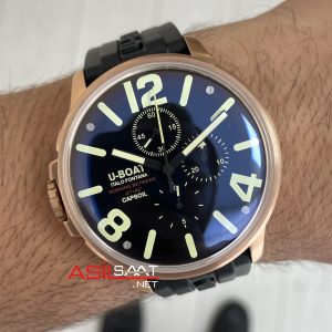 U-Boat Capsoil Chrono Rose 45mm Replika Saat