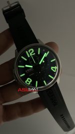 U-Boat Capsoil Chrono Siyah Kadran 8111/D SS 45mm Replika Saat