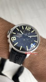 U-Boat Capsoil Chrono Siyah Kadran 8111/D SS 45mm Replika Saat