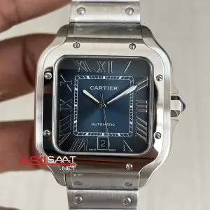 Cartier De Santos WSSA0030 Mavi Replika Saat