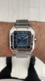 Cartier De Santos WSSA0030 Mavi Replika Saat
