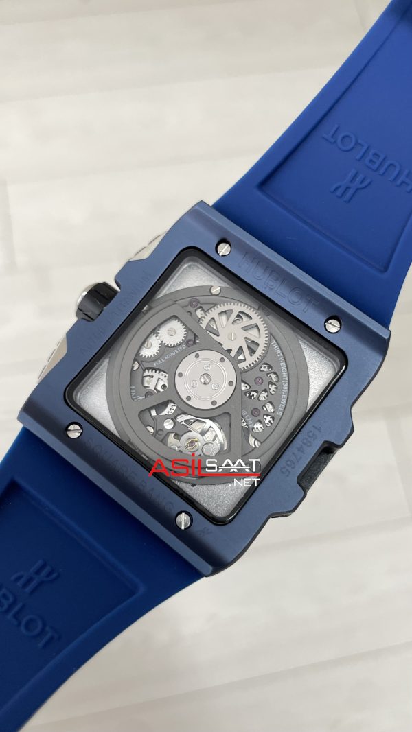 Hublot Square Bang Mavi Kadran 45mm Blue Replika Saat Hublot Square Bang Mavi Kadran 45mm Blue Replika Saat