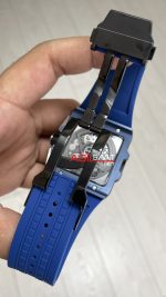 Hublot Square Bang Mavi Kadran 45mm Blue Replika Saat