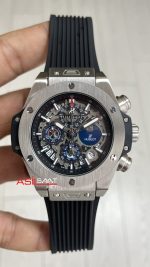 Hublot Unico Perpetual Calendar Big Bang 44mm Silver Replika Saat