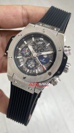 Hublot Unico Perpetual Calendar Big Bang 44mm Silver Replika Saat