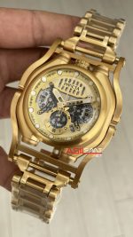 Invicta Sea Hunter Sarı 41718 Gold 56mm Replika Saat